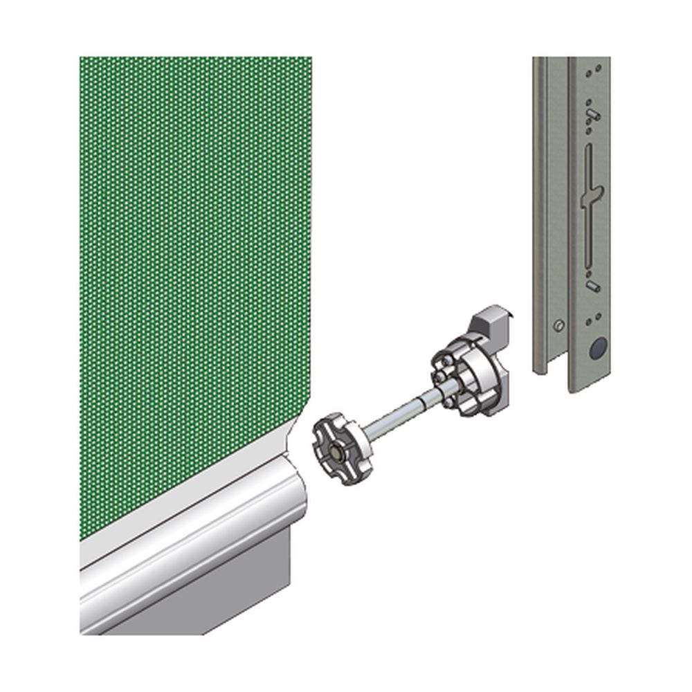 PATURA Elektro-Rolltor PLUS mit Führungsschiene, Breite: 4,00 m 