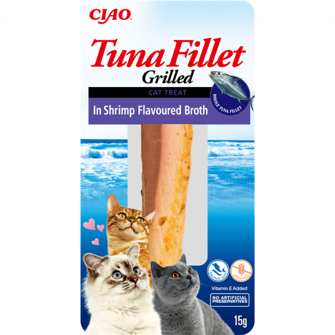 Inaba Churu Thunfischfilet mit Garnele - 15 g