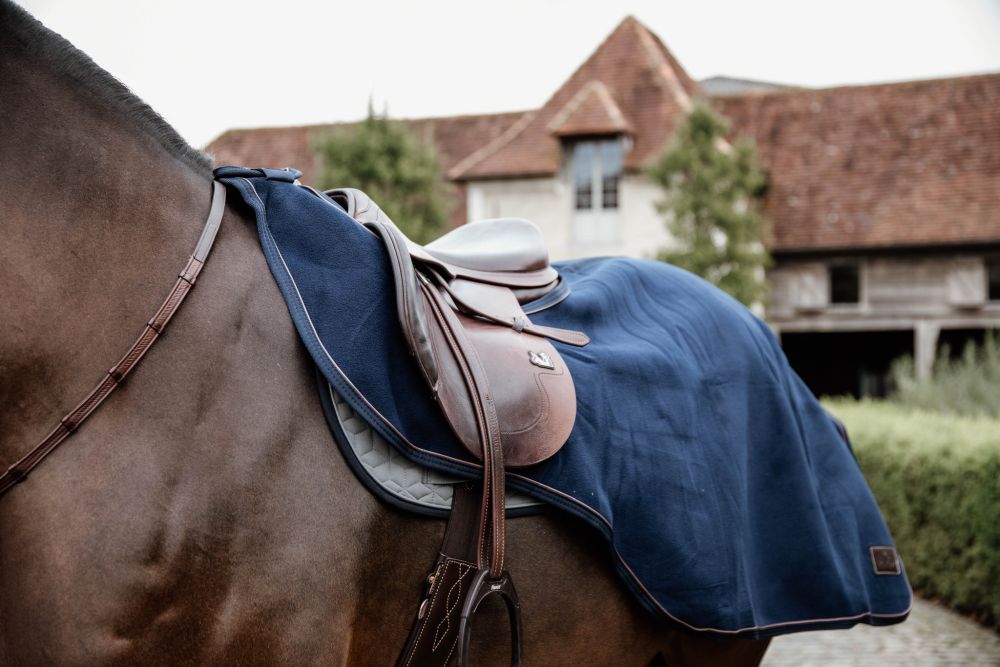 KENTUCKY® HORSEWEAR Ausreitdecke Heavy Fleece, marine