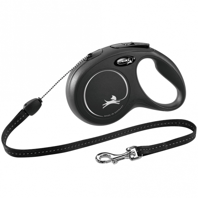 FLEXI Rollleine New CLASSIC Seil - 8m, bis 12kg 