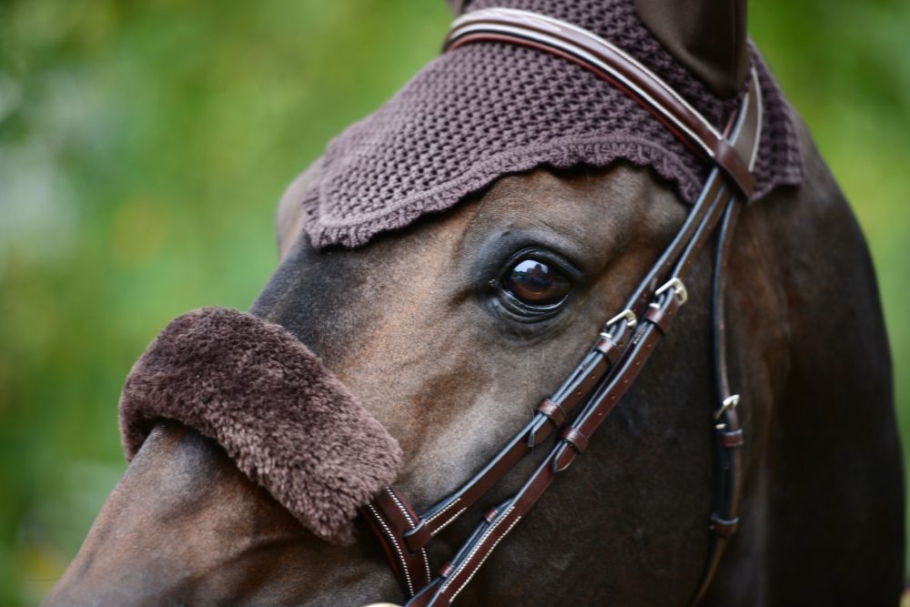 KENTUCKY® HORSEWEAR Fliegenhaube, braun
