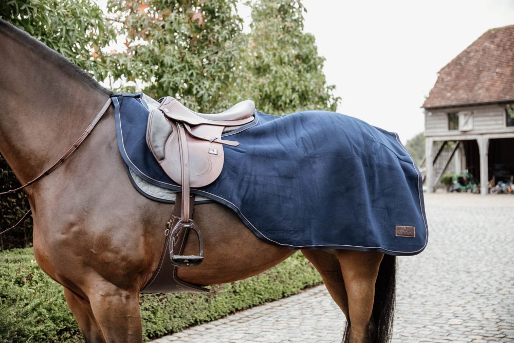 KENTUCKY® HORSEWEAR Ausreitdecke Heavy Fleece, marine