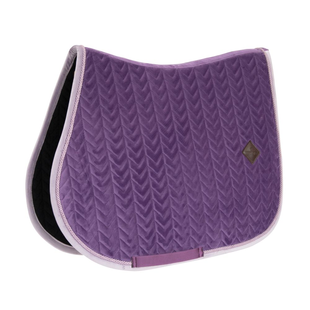 KENTUCKY® HORSEWEAR Schabracke Velvet Contrast Springen, königlich-violett