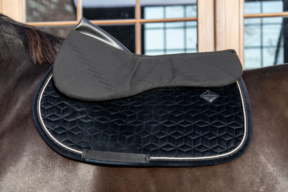 KENTUCKY® HORSEWEAR Sattelpad Impact Equalizer, schwarz