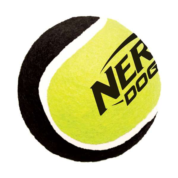 NERF DOG Tennisball mit Quietscher 