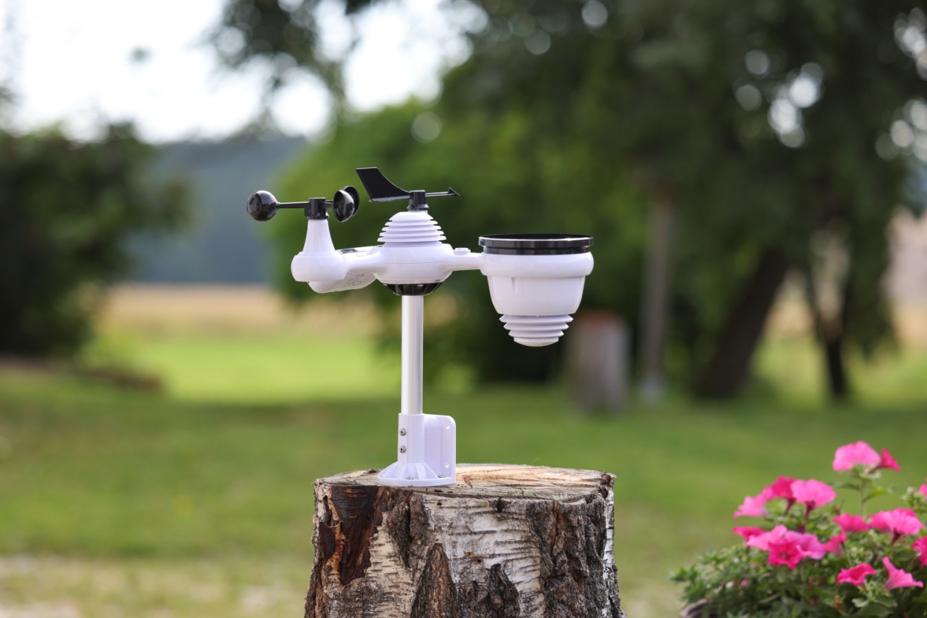 KERBL Digitale Wetterstation 7 in 1 - Wifi