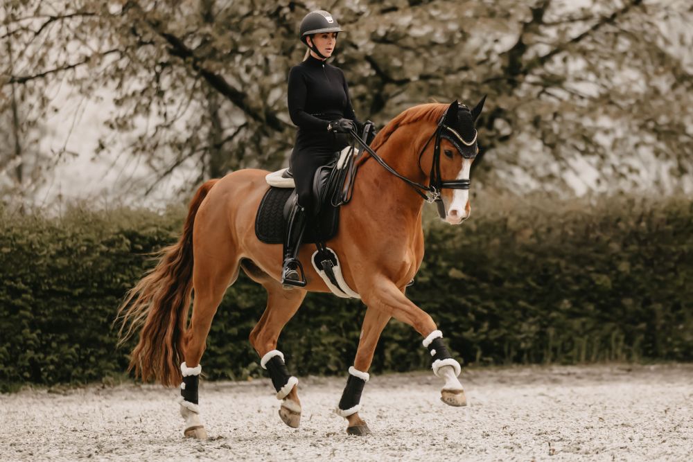KENTUCKY® HORSEWEAR Arbeitsgamasche Air, schwarz 