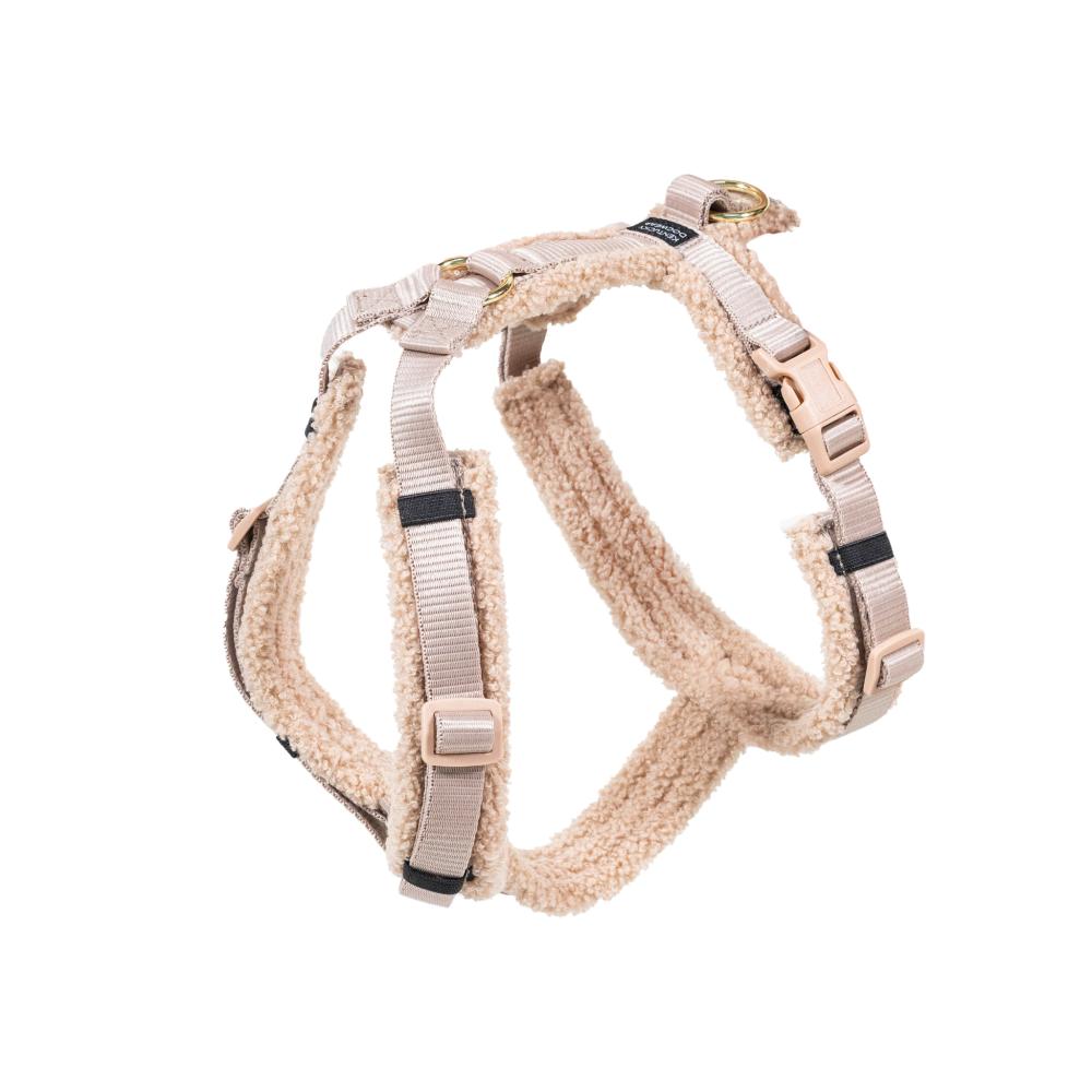 KENTUCKY® DOGWEAR Hundegeschirr Aktiv aus Teddyfleece, beige