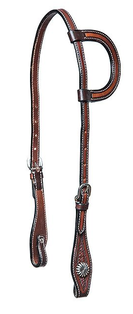 WESTERN IMPORTS® TWO TONE ONE EAR, BASKET TOOLED