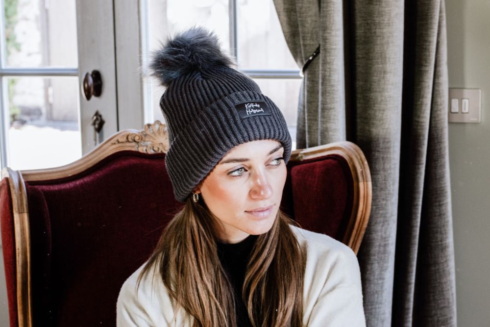 KENTUCKY® HORSEWEAR Mütze Bommel, grau