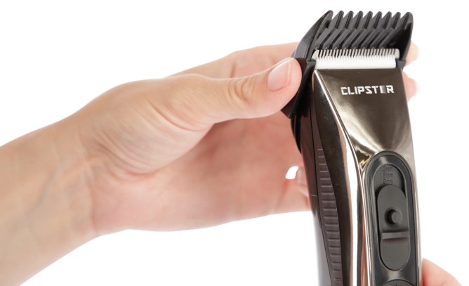 CLIPSTER Akku-Schermaschinen-Set GrumoX mit Scherkopf