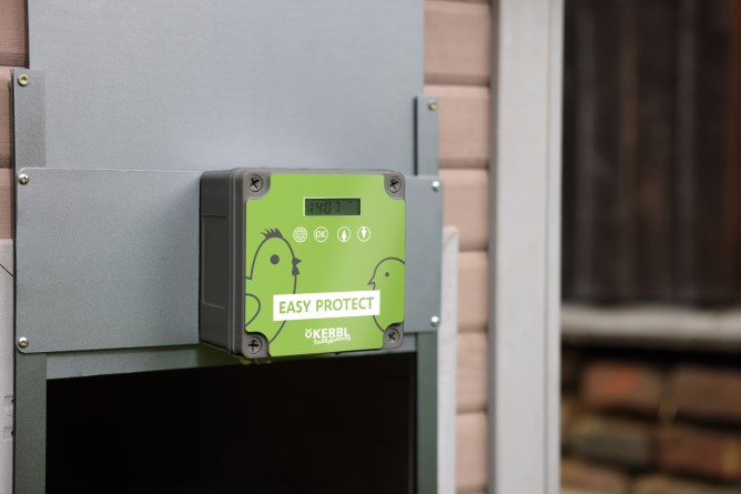 KERBL Automatische Hühnerklappe Komplettset EasyProtect