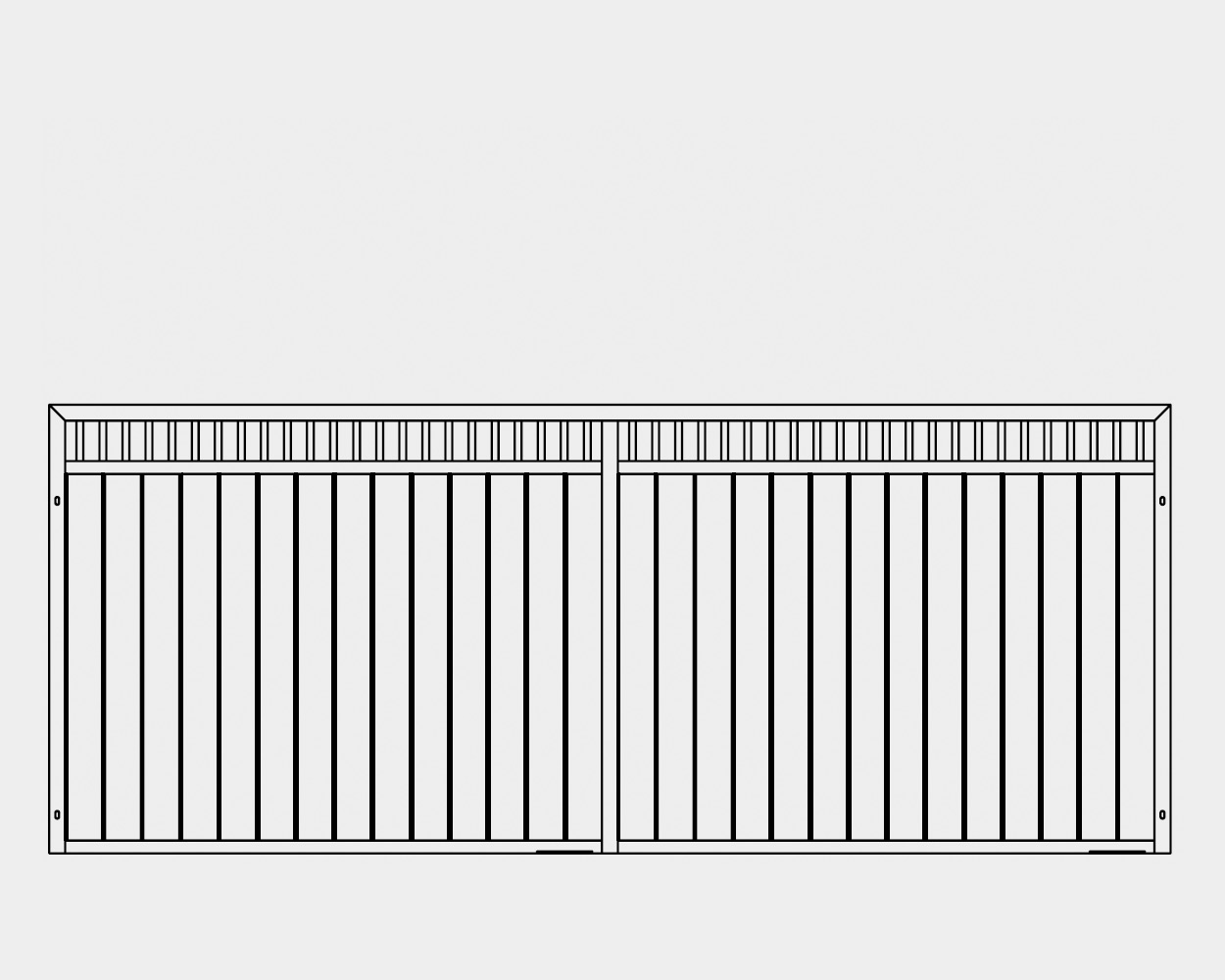 GROWI® Boxentrennwand Inao