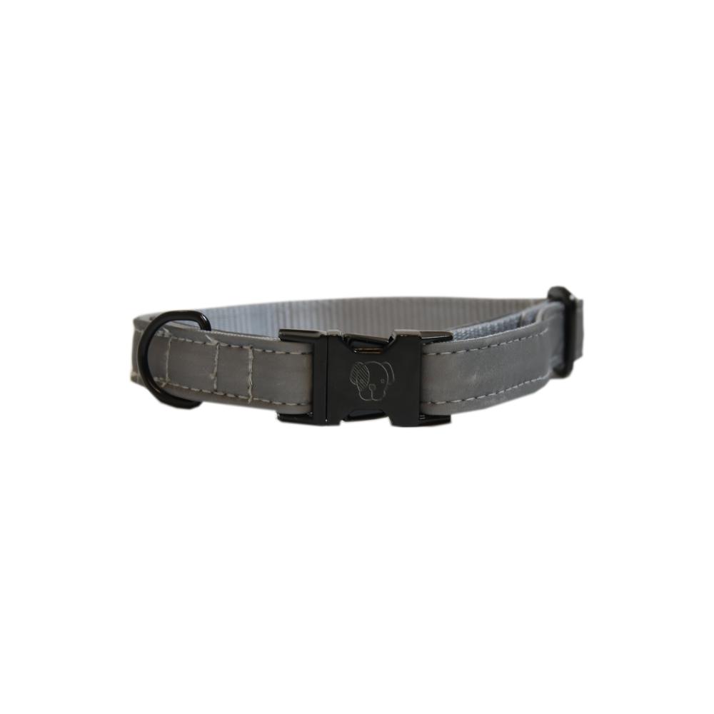 KENTUCKY® DOGWEAR Hundehalsband reflektierend, silber