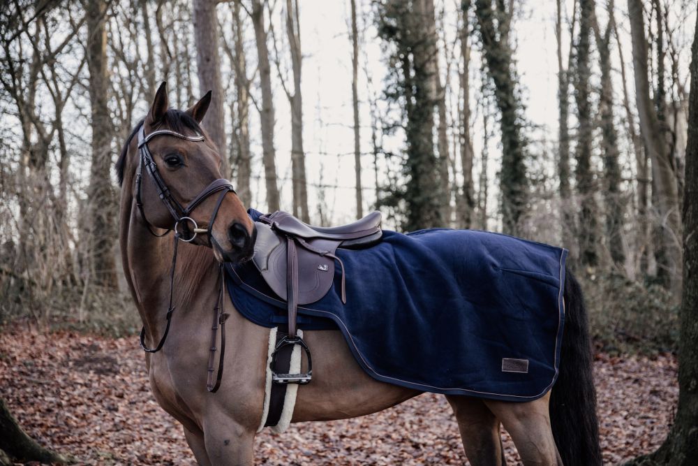 KENTUCKY® HORSEWEAR Ausreitdecke Heavy Fleece, marine