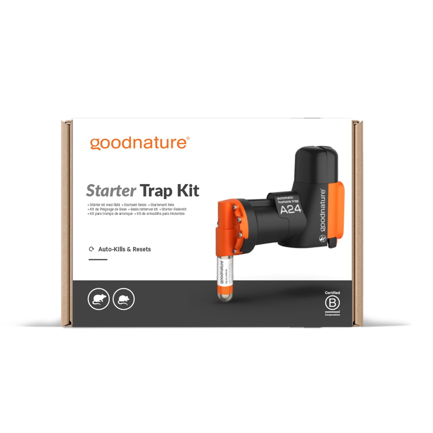 GOODNATURE® Starter Ratten- und Mäusefalle Kit