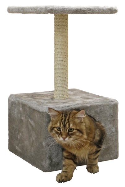 KERBL Kratzbaum Amethyst, Höhe: 57 cm, grau