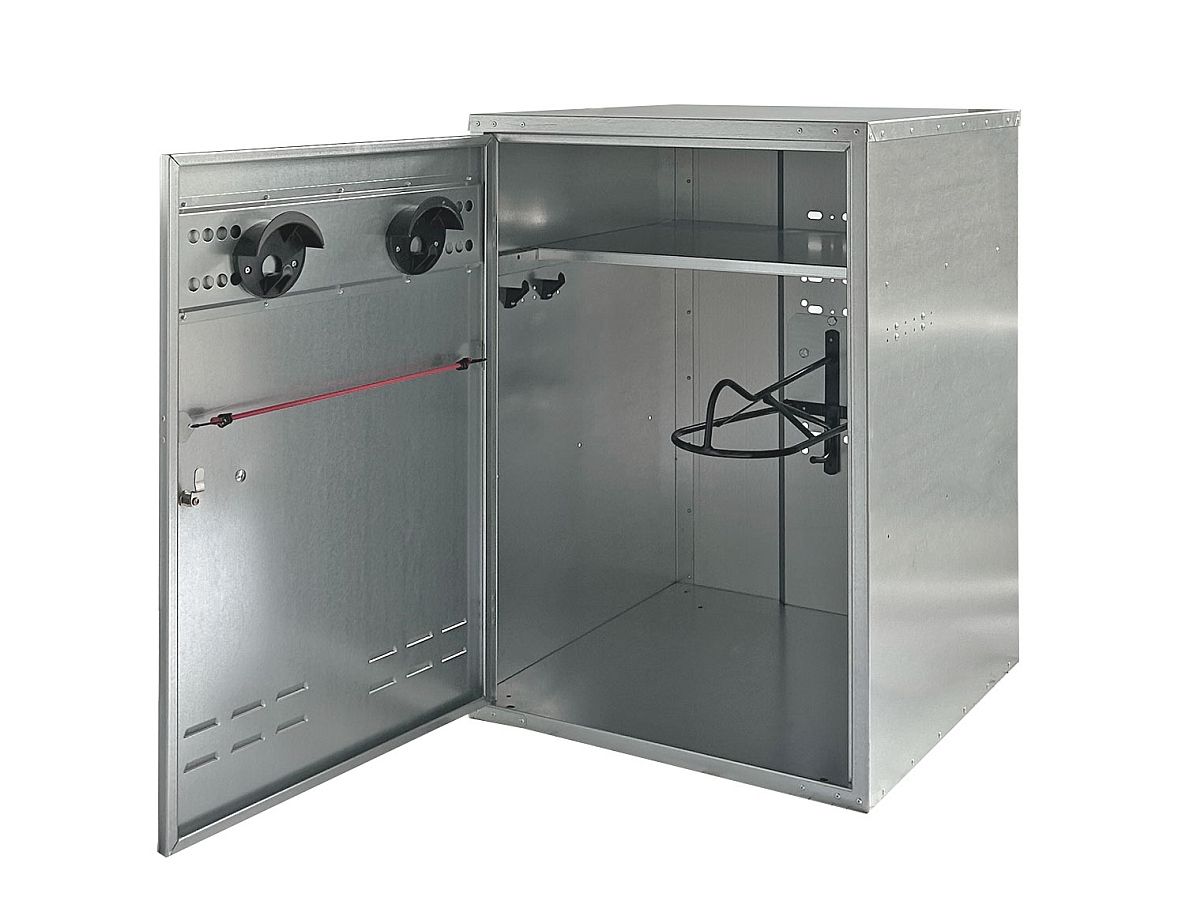 GROWI® Westernsattelschrank mit Vorrichtung für Vorhangschloss, 75 cm breit