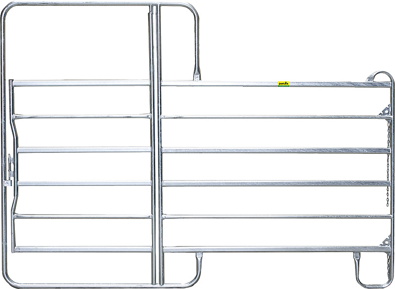 Weidepanel mit Tor - Panel 6 - Höhe 2,20 m