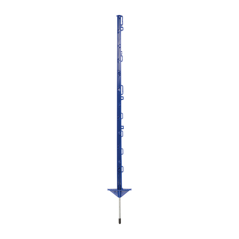 PULSARA Kunststoffpfahl, blau, Doppeltritt, (10 Stück) 