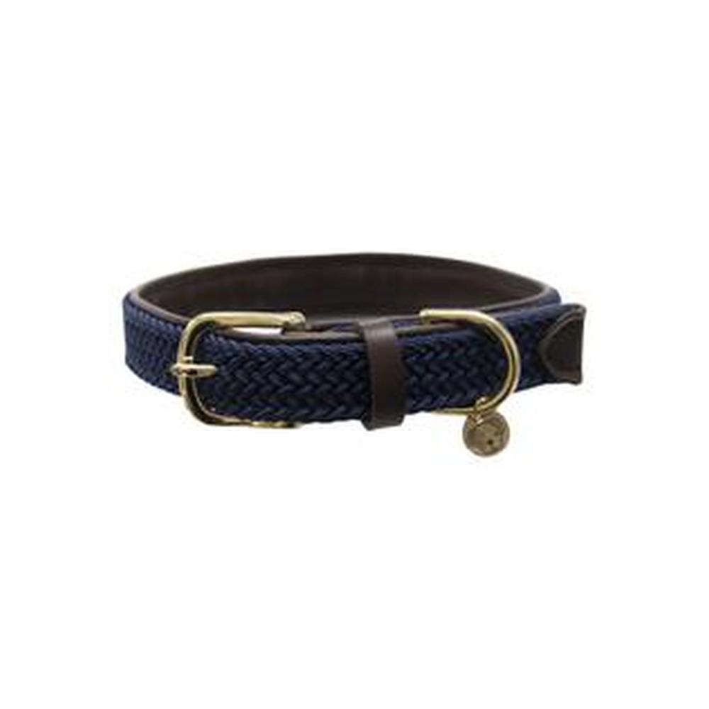 KENTUCKY® DOGWEAR Hundehalsband geflochtenes Nylon, marine