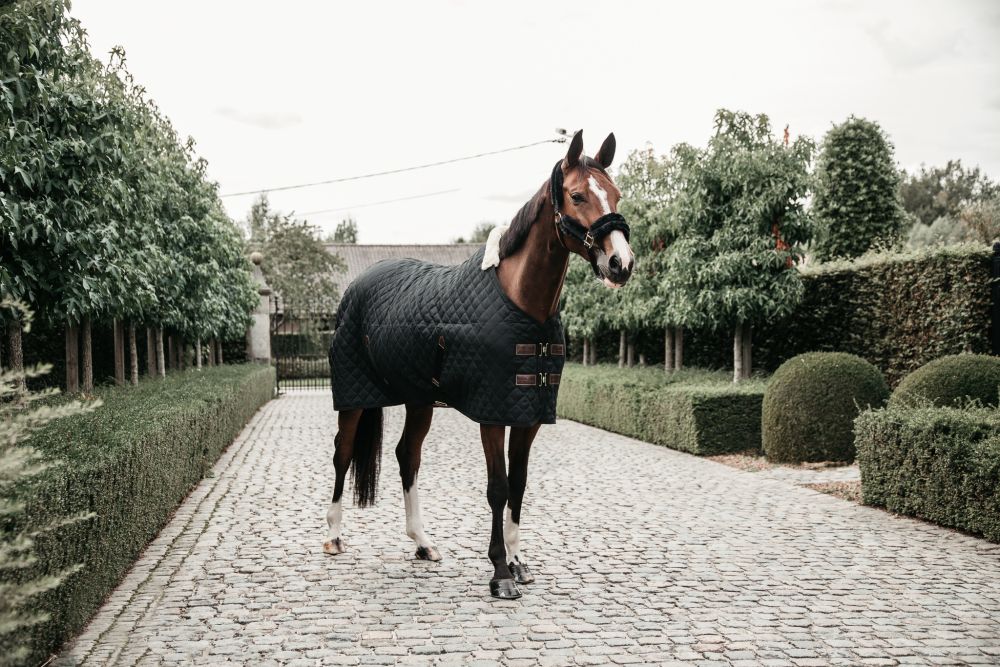 KENTUCKY® HORSEWEAR Stalldecke 400 g, schwarz