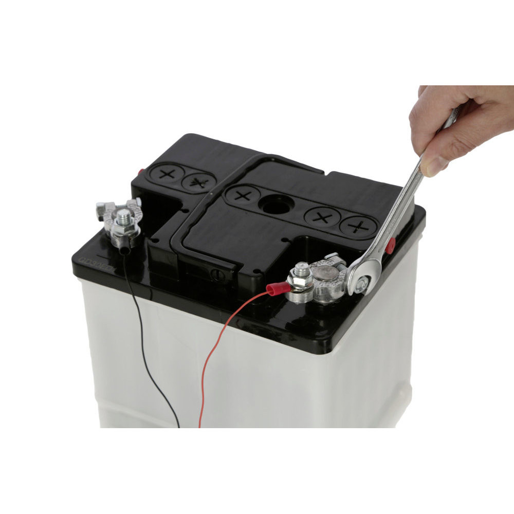 KERBL Anschlusskabel für Auto-/ Weidezaunbatterie
