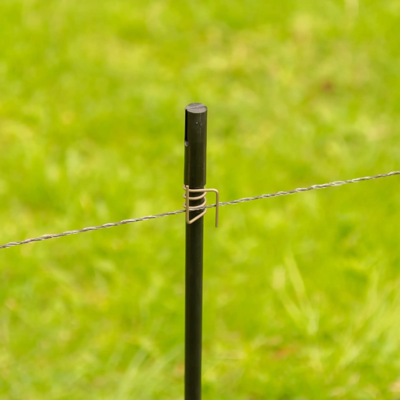 GALLAGHER Kunststoffpfahl, schwarz, Ø 13 mm (10 Stück)