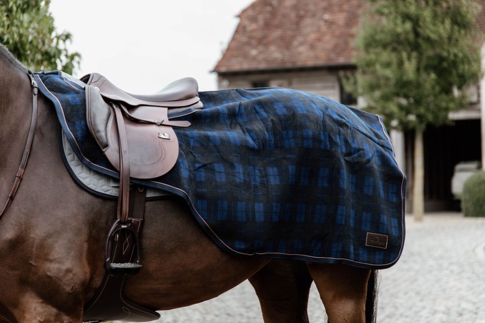 KENTUCKY® HORSEWEAR Ausreitdecke Heavy Fleece, kariert