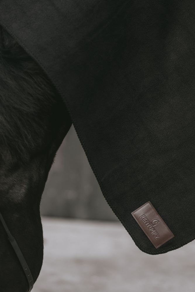 KENTUCKY® HORSEWEAR Fleecedecke Square Heavy, schwarz