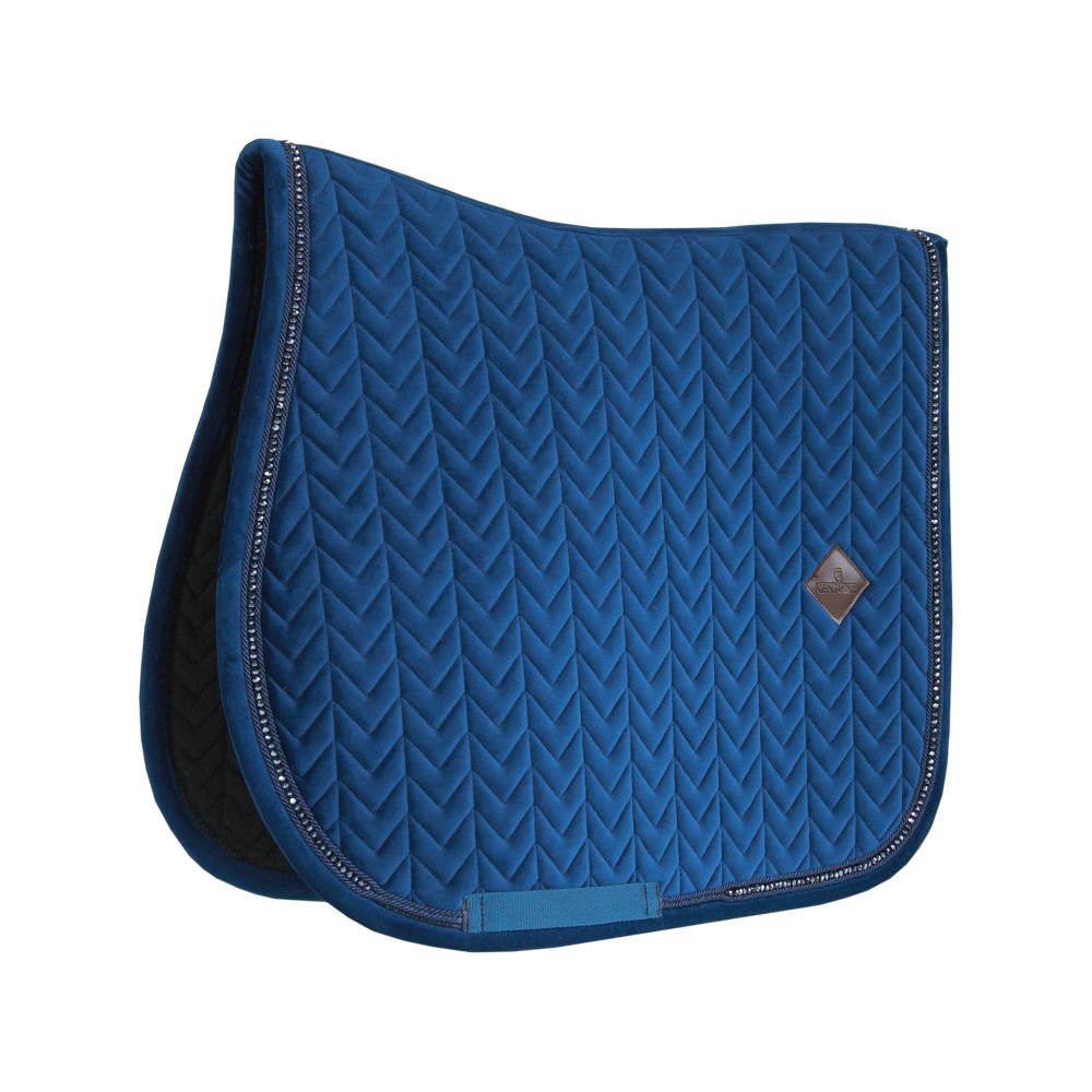KENTUCKY® HORSEWEAR Schabracke Velvet Pearls Springen, marine