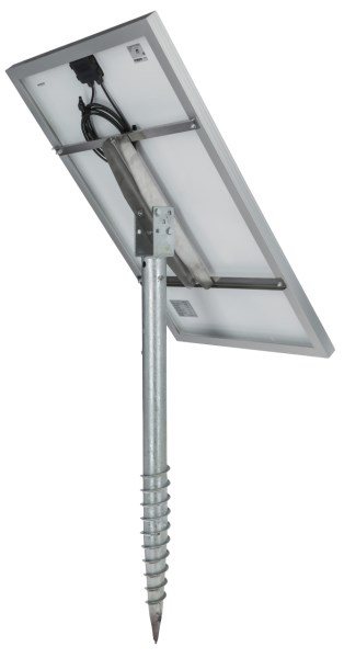 AKO 100 Watt Solarmodul mit Laderegler