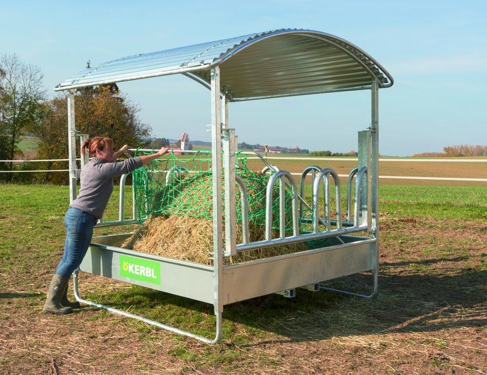 KERBL Rahmen für Futtersparnetz