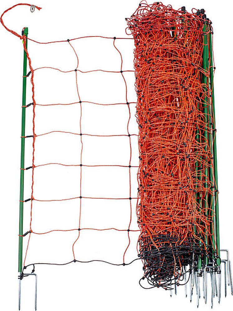 PATURA Tornado-Elektrozaunnetz, orange, Höhe: 90 cm
