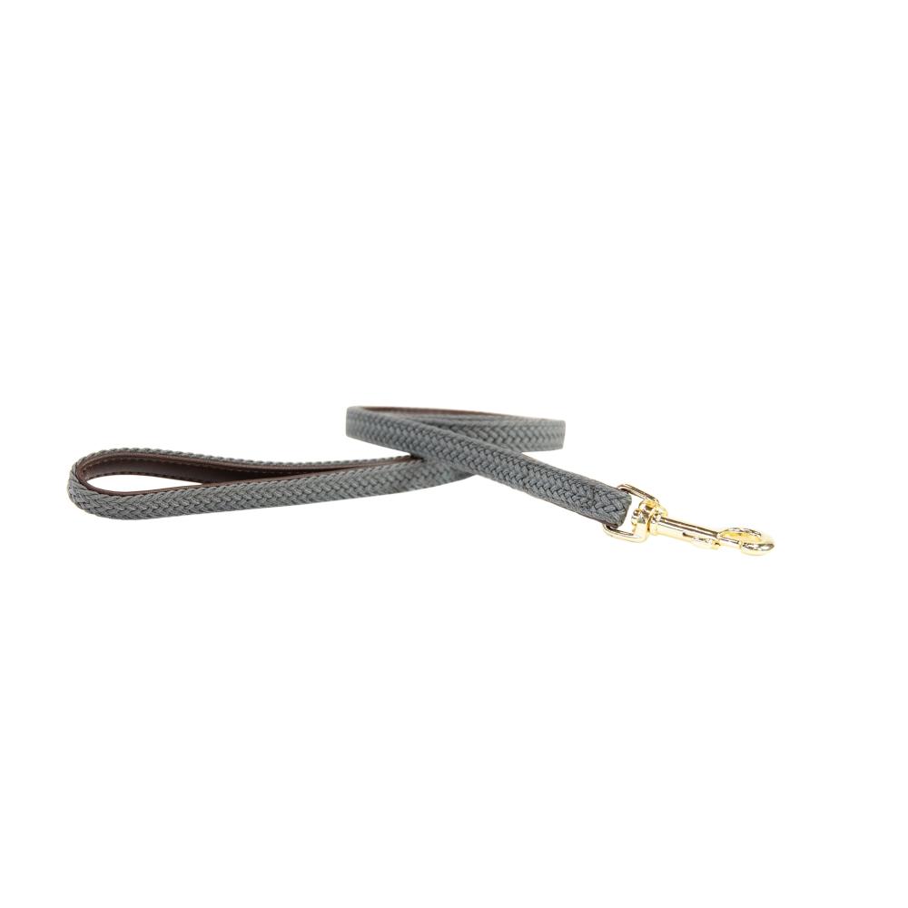 KENTUCKY® DOGWEAR Hundeleine geflochtenes Nylon 120 cm, grau