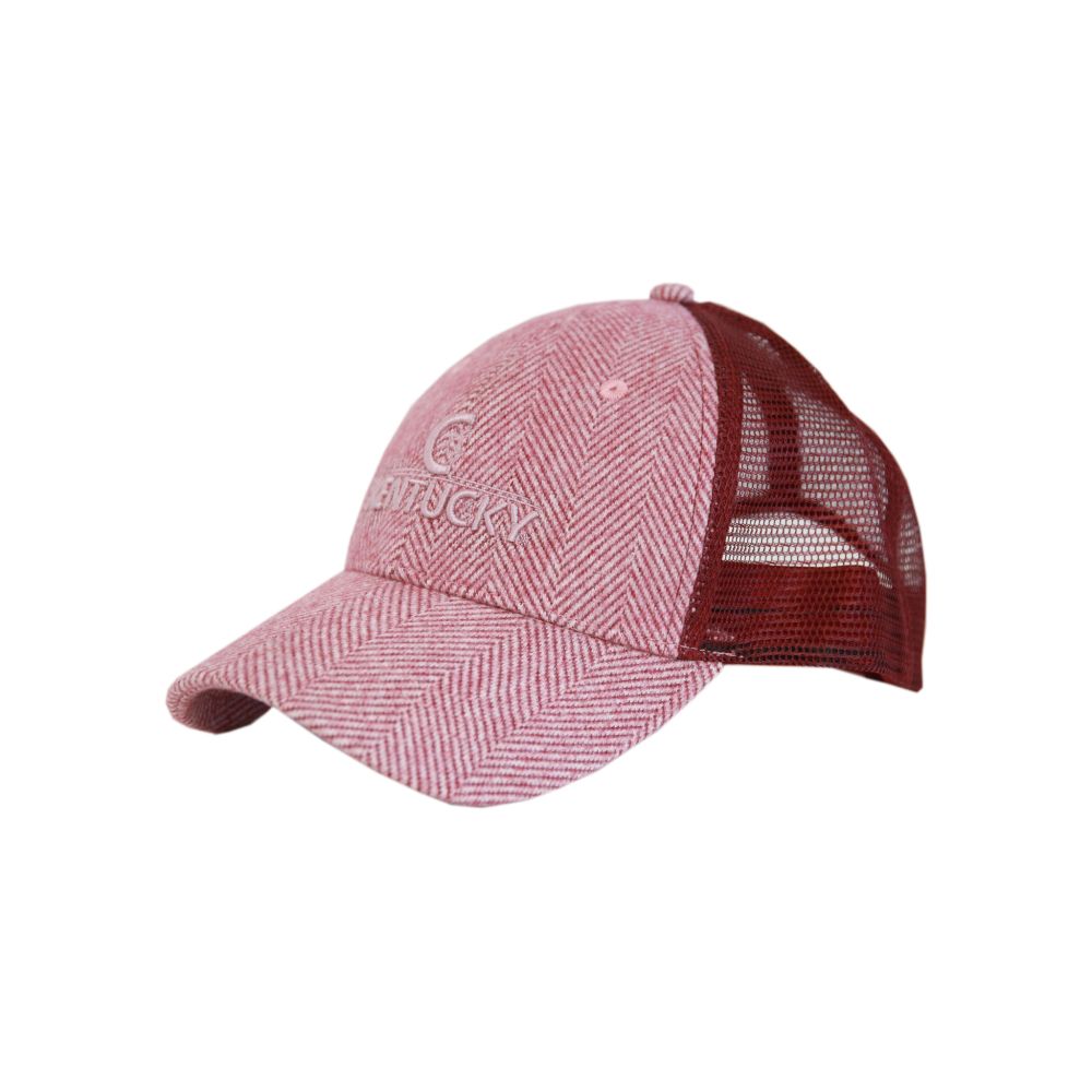 KENTUCKY® HORSEWEAR Trucker Cap Wolle, hellrosa