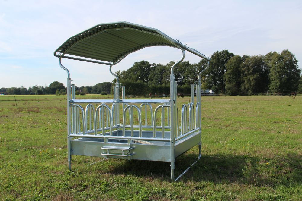 GROWI® Quaderraufe Basic für Rinder 2x3 m