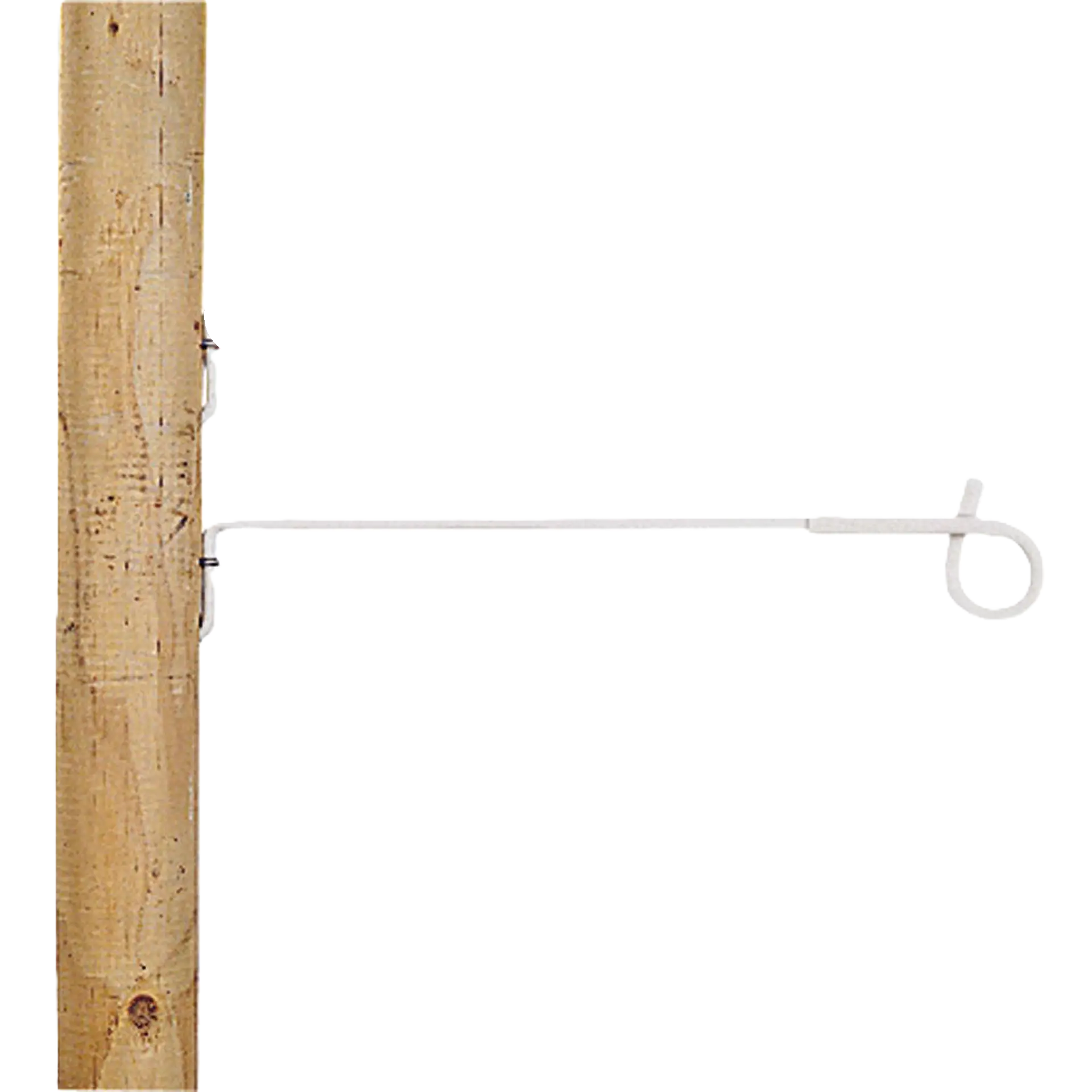 GALLAGHER Abstandhalter mit Ösenisolator, weiß