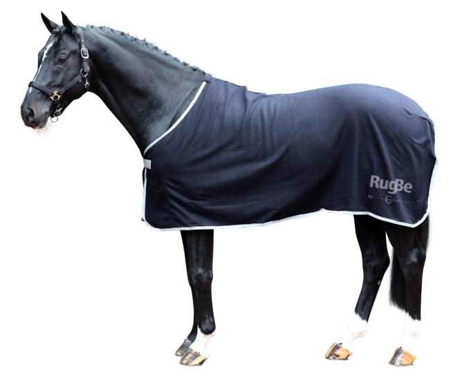 KERBL RugBe Fleecedecke Economic, schwarz
