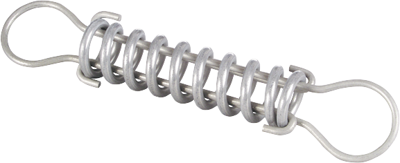 Stahlspannfeder Edelstahl, für Stahldraht 1,6 mm