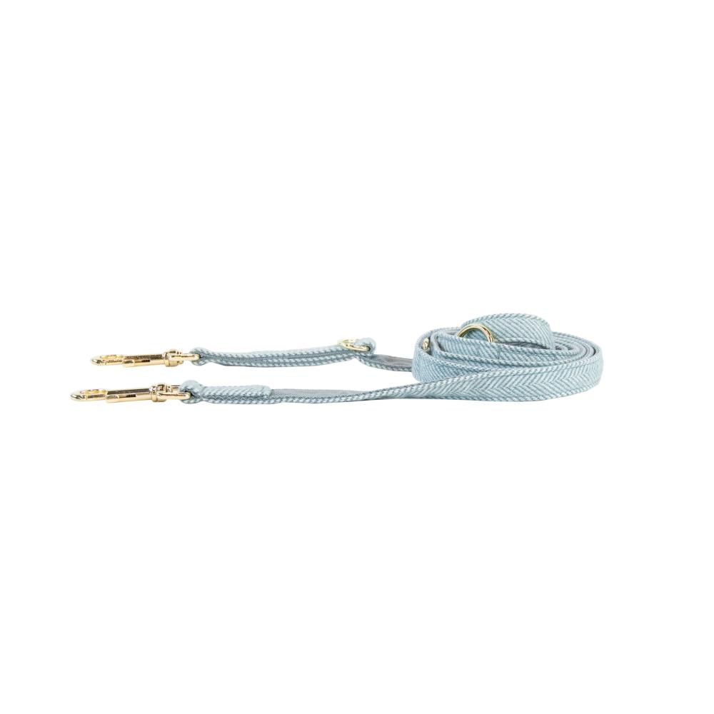 KENTUCKY® DOGWEAR Hundeleine aus Wolle 200 cm, hellblau