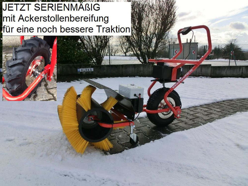 POWERPAC Akku Schneeräumer