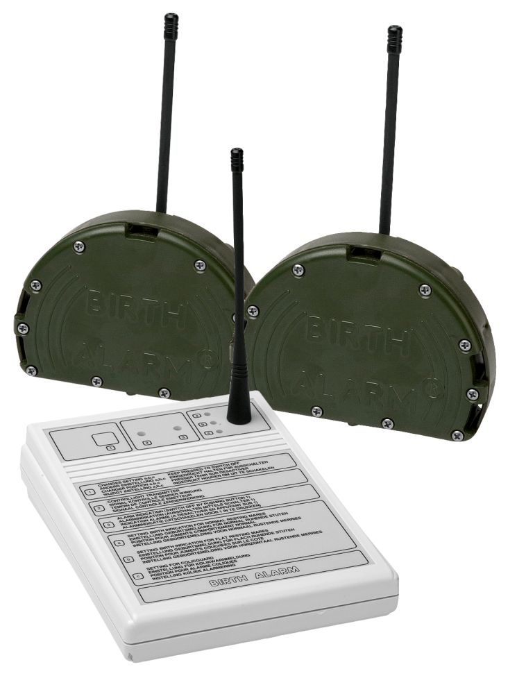 BIRTH ALARM Geburtsmelder Classic inkl. extra Sender 433 MHz, ohne Überrollbügel 