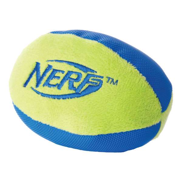 NERF DOG Ultraplush Trackshot Football 