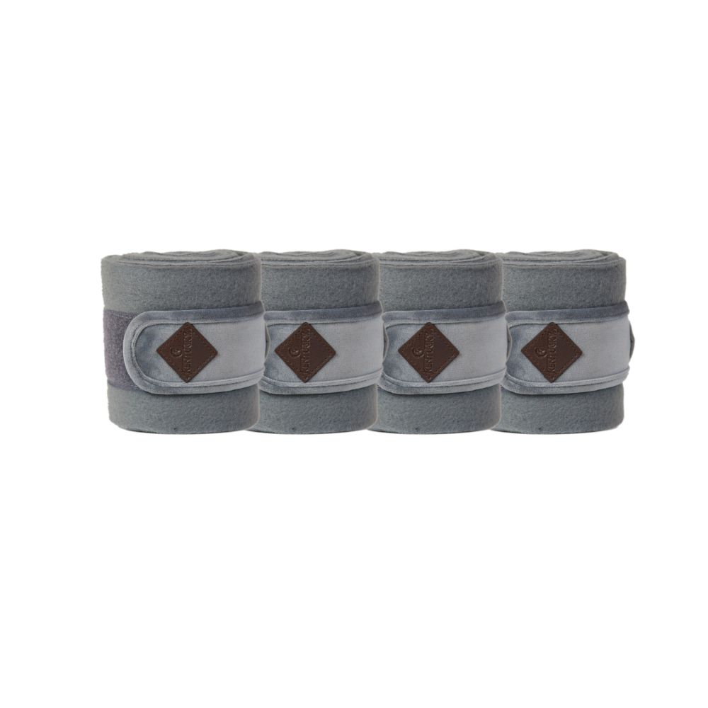 KENTUCKY® HORSEWEAR Fleece-Bandage Basic Velvet, 4er-Set