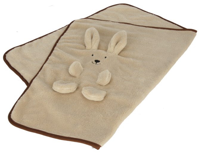 KERBL Welpendecke Häschen, beige, 72x51cm