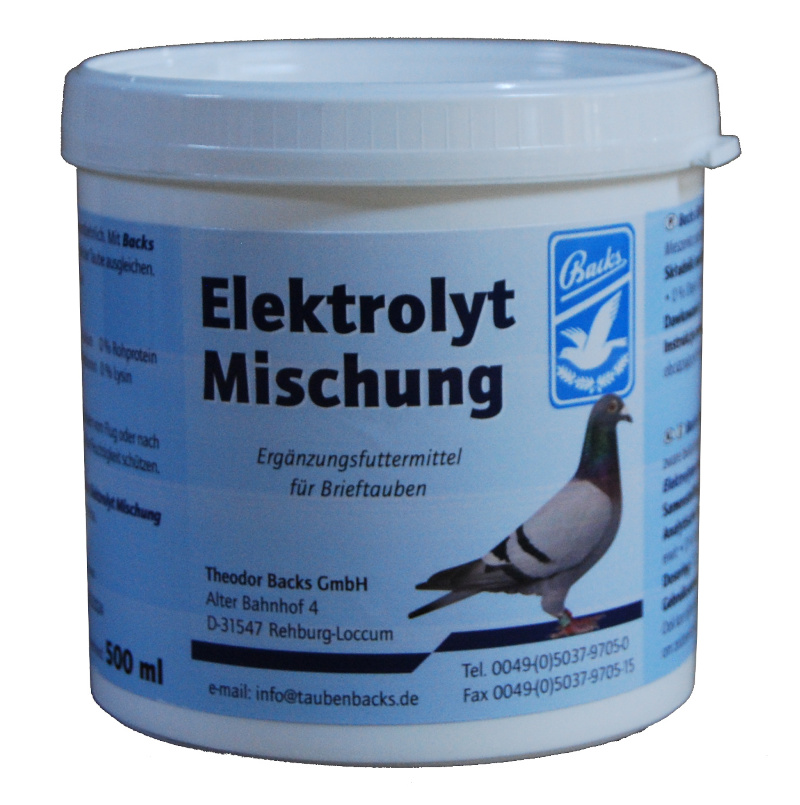 BACKS Elektrolyt-Mischung, Pulver