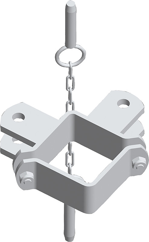 PATURA Schelle Quadrat 90 - Halter