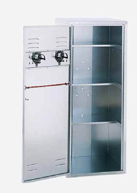 GROWI® Universalschrank mit Vorrichtung für Vorhangschloss, 60 cm breit