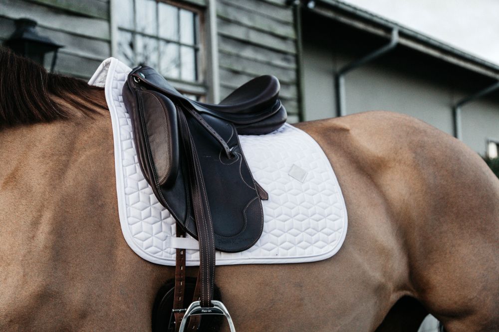 KENTUCKY® HORSEWEAR Schabracke Classic Dressur, weiß